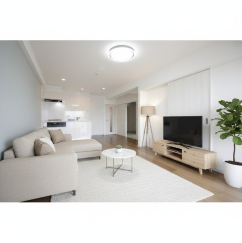 ピボットマンション生路の居間・リビング|CG画像によるイメージになります。参考にご覧ください。