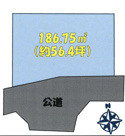 熊谷市大原4丁目　売地　全1区画　の画像
