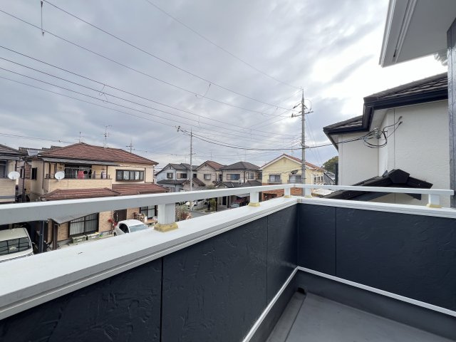 大和郡山市池沢町　のバルコニー