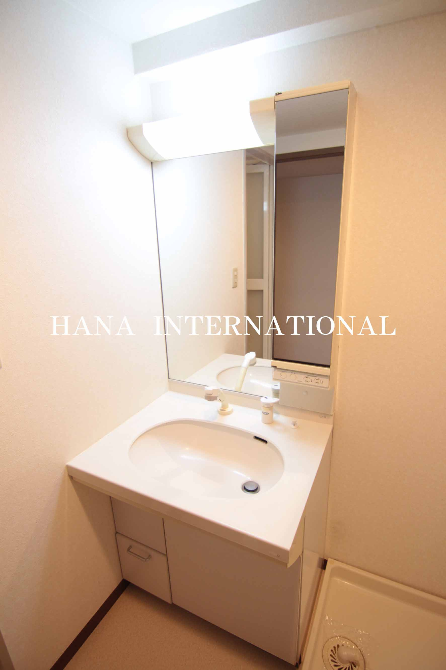 レジデンス雅鷺の独立洗面台|他部屋参考写真です