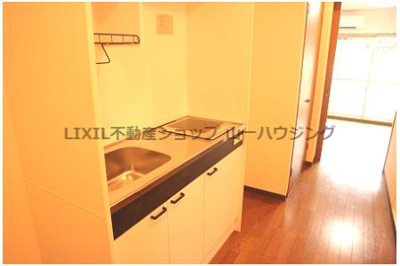 【キッチン】 | メゾン令和 | ミニキッチン１（新品：ＩＨコンロ）
