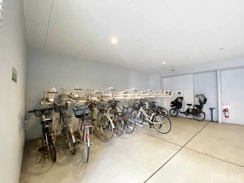 UPWARDのその他共用部分|駐輪場です☆