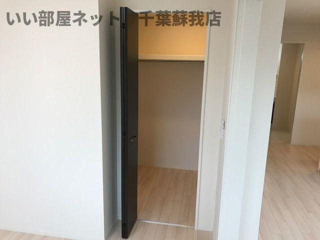 （仮称）市原市五井西新築アパートの収納|収納のためのスペースです