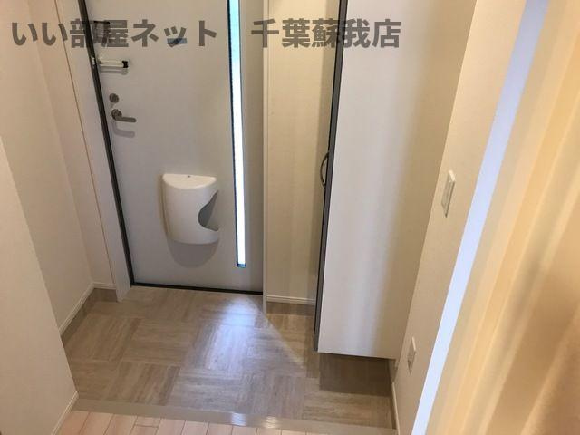 （仮称）市原市五井西新築アパートの玄関|玄関です