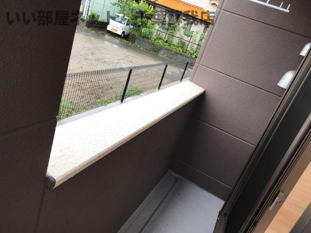 （仮称）市原市五井西新築アパートのバルコニー|バルコニー付きです