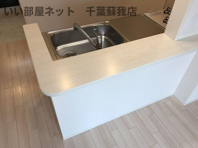 （仮称）市原市五井西新築アパートのキッチン|きれいなキッチンです