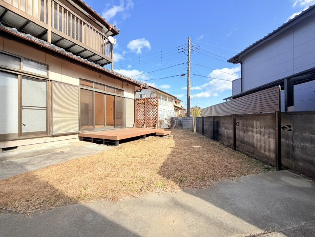 日立市川尻町中古住宅の庭