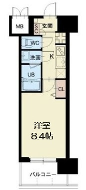 【間取り】 | Splendide NAMBAIII