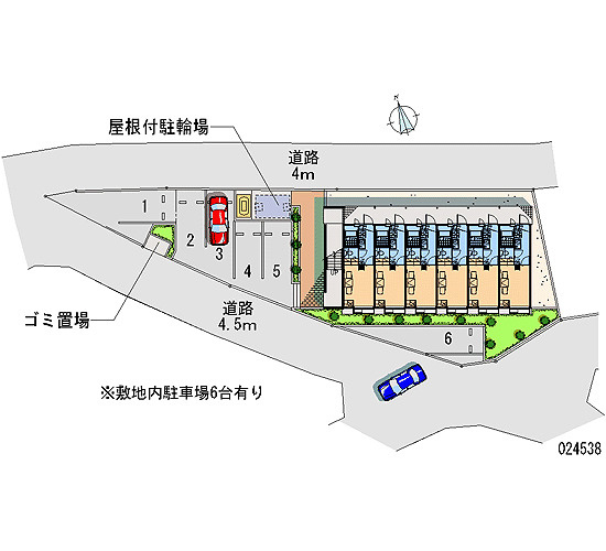 【区画図】 | レオパレスクレスト原宿Ⅱ | 画像4
