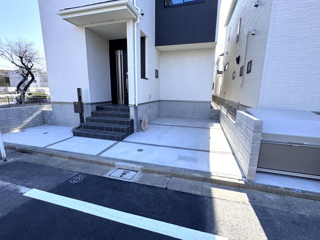 葛飾区東水元５丁目新築戸建【東水元小学校：5分】の駐車場|C号棟駐車スペース