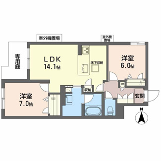 【間取り】 | シャーメゾン香芝ワイケイ