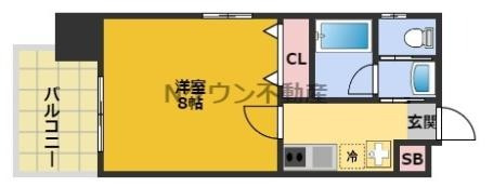 【間取り】 | レジデンス名古屋吹上 | 間取りです