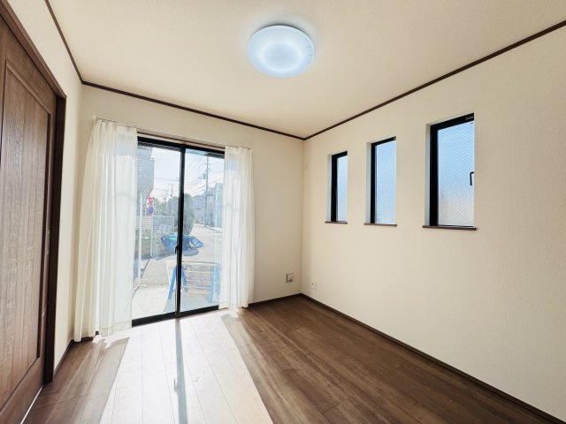 葛飾区東水元５丁目新築戸建【東水元小学校：5分】の洋室|1F5.25帖洋室