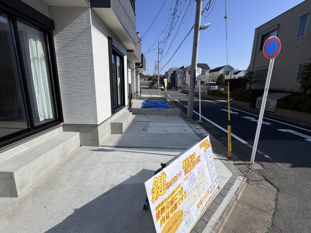 葛飾区東水元５丁目新築戸建【東水元小学校：5分】の駐車場|F号棟駐車スペース