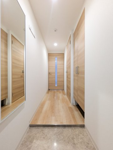 シエル　クゥエール天満橋の玄関