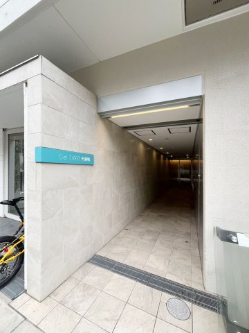 シエル　クゥエール天満橋のエントランス