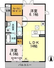 プレミールⅡの間取り