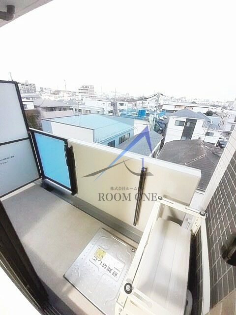 メゾン　カルム　Ｎｏ．２のバルコニー|バルコニーです。