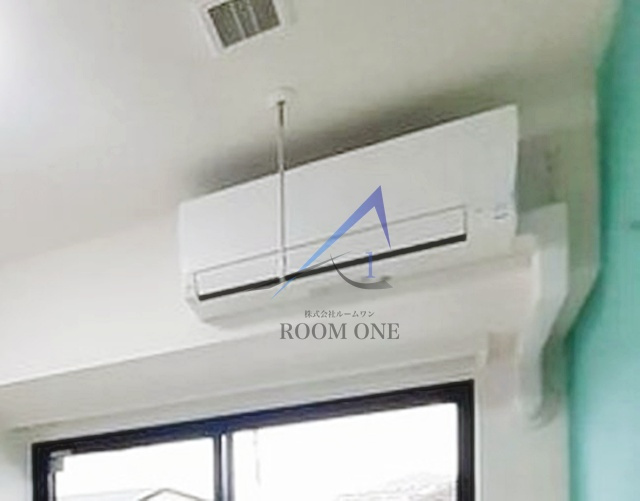 メゾン　カルム　Ｎｏ．２の設備|エアコン付きです。