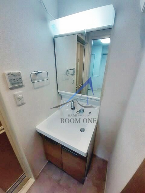 メゾン　カルム　Ｎｏ．２の洗面所|洗面台です。