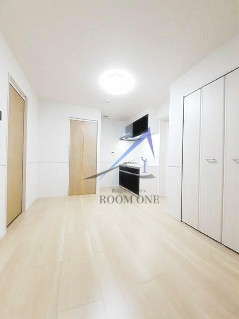 メゾン　カルム　Ｎｏ．２の居間・リビング|洋室のお部屋です。