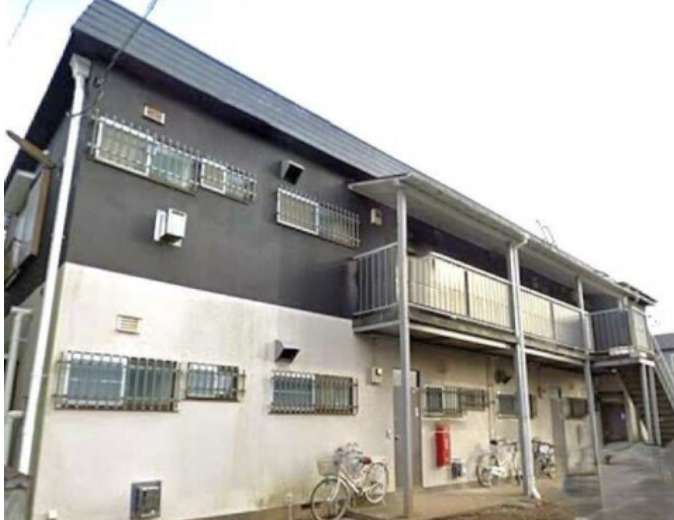 二十世紀ヶ丘第二ハイツのエントランス