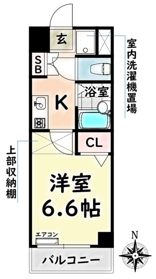 【間取り】 | クリエイト妙音【名古屋市賃貸・バストイレ別】