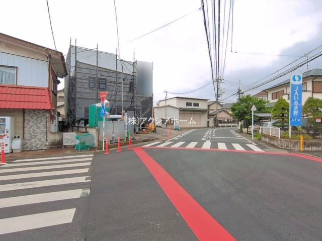 所沢市久米・全1棟　新築一戸建　～ガレージハウス～の前面道路含む現地写真|現地写真（2026年6月15日撮影）