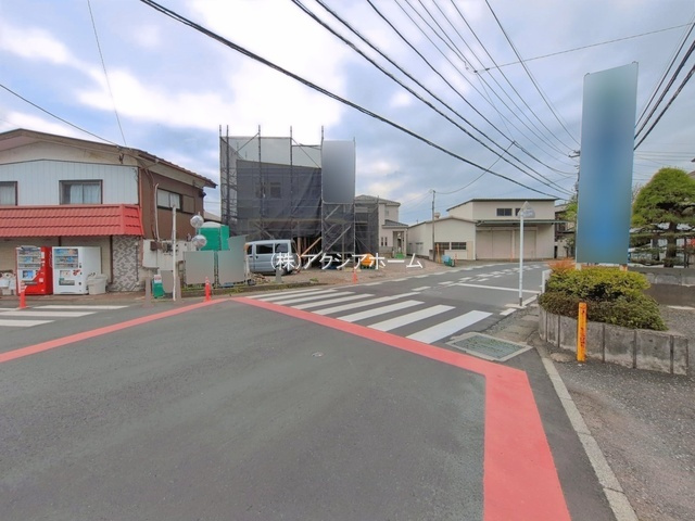 所沢市久米・全1棟　新築一戸建　～ガレージハウス～の前面道路含む現地写真|現地写真（2026年4月15日）