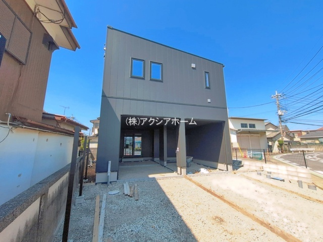 所沢市久米・全1棟　新築一戸建　～ガレージハウス～の外観|2026年8月25日撮影