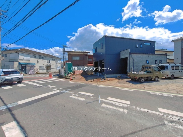 所沢市久米・全1棟　新築一戸建　～ガレージハウス～の前面道路含む現地写真|現地写真（2026年7月29日撮影）