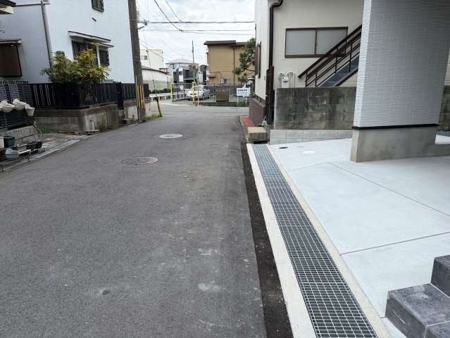 【ヴィレッタの杜】武庫の里二丁目Aの前面道路含む現地写真|前面道路です。
