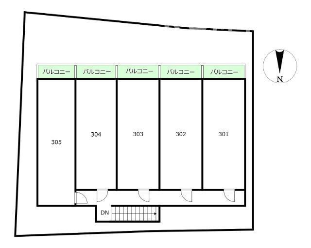 Ｃａｔ　Ｃｏｕｒｔ　Ｋｏｇａｎｅの区画図| 