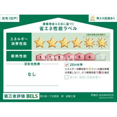 【省エネ性能ラベル】 | 武蔵野市西久保１丁目貸家