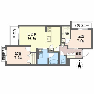 【間取り】 | シャーメゾン香芝ワイケイ