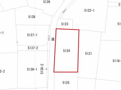 【区画図】 | 佐久市平賀中古住宅２