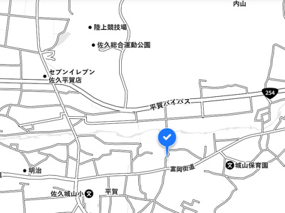 【地図】 | 佐久市平賀中古住宅２