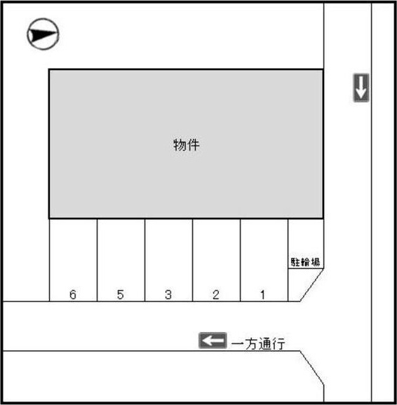 パルテ　デル　マーレの区画図