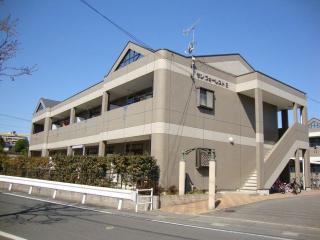 大野城市畑ケ坂２丁目のアパートの展望