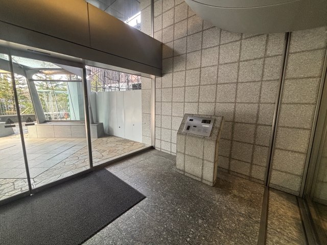 オートロック前