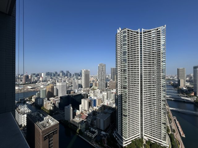 隅田川方面の眺望です