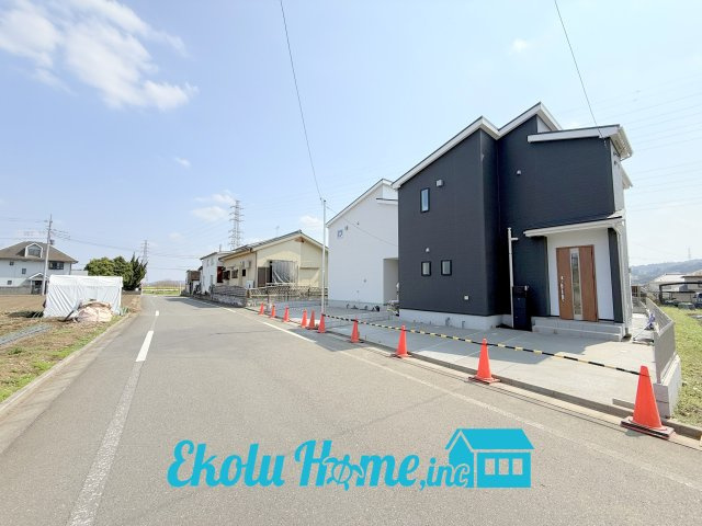 あきる野伊奈 第2期（24-2期） 全2棟 1号棟の前面道路含む現地写真|前面道路含む現地写真です