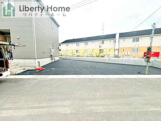常総市本石下第12　新築戸建　1号棟の駐車場