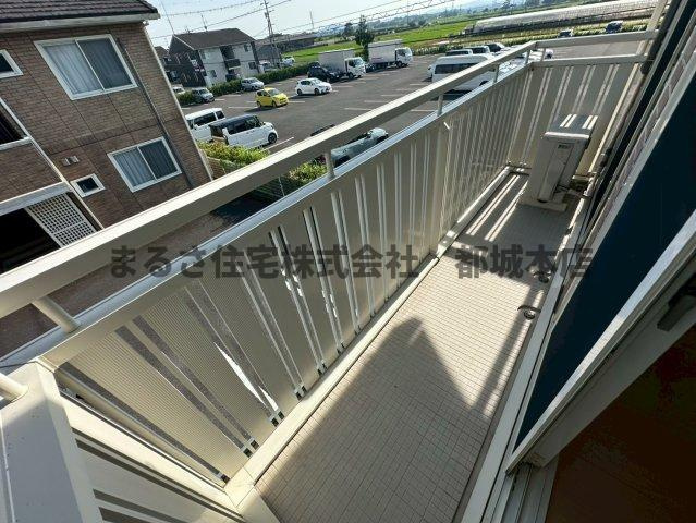 セジュール楽楽 のバルコニー