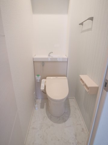 グッチ・フィールドのトイレ