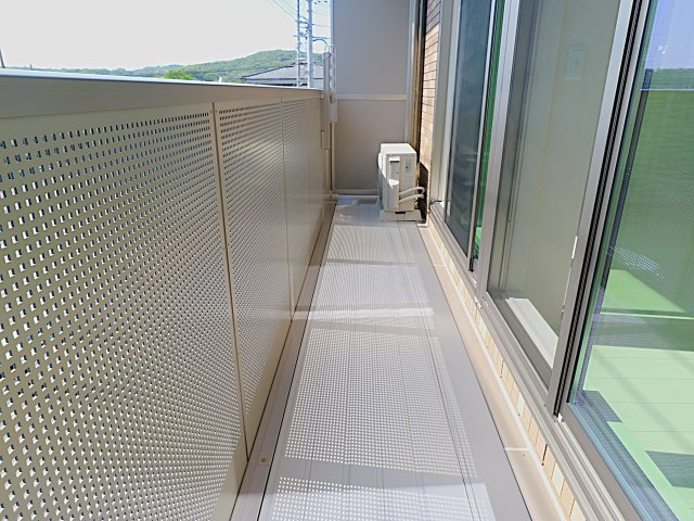 グッチ・フィールドのバルコニー