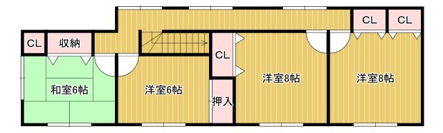 (店舗併用可)(二世帯住宅可)の間取り|【2階】1階と2階で生活空間を分けることも可能で、家族それぞれのライフスタイルを尊重。広々とした143平米超の空間が、理想の暮らしを形にする。