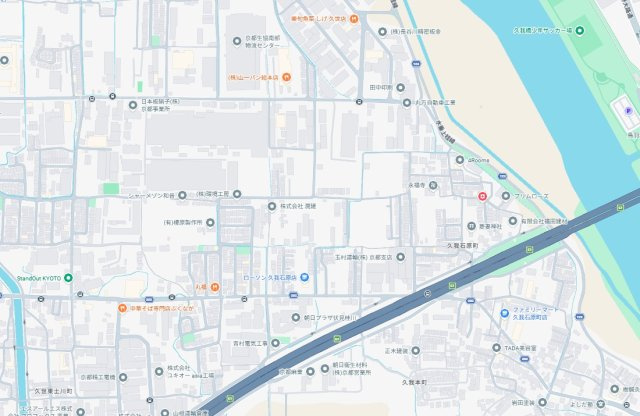 京都市伏見区久我石原町　T4期　新築一戸建ての地図