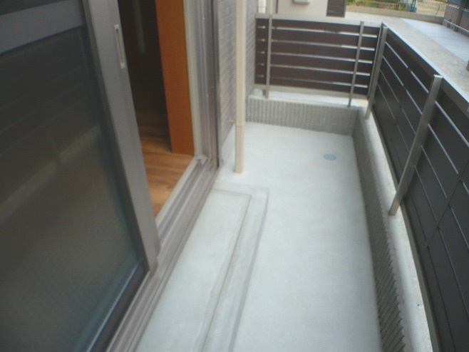 ハピネスコートⅡのバルコニー