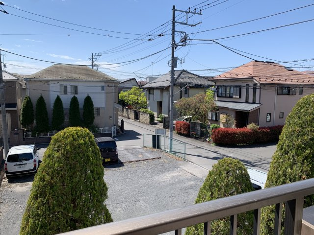 小金井市中町２丁目のアパートの展望
